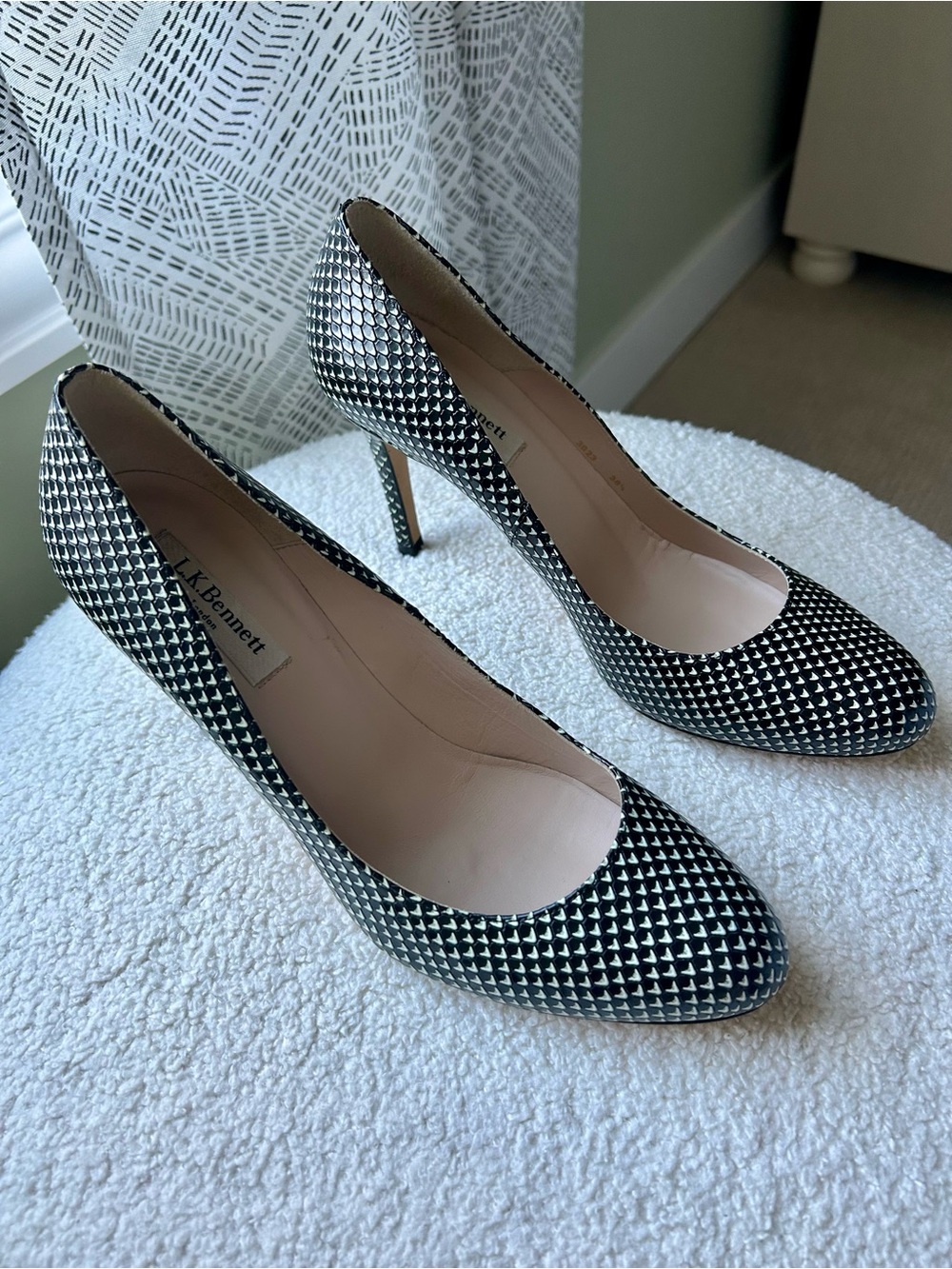 L.K. Bennett Leather Heels size 8